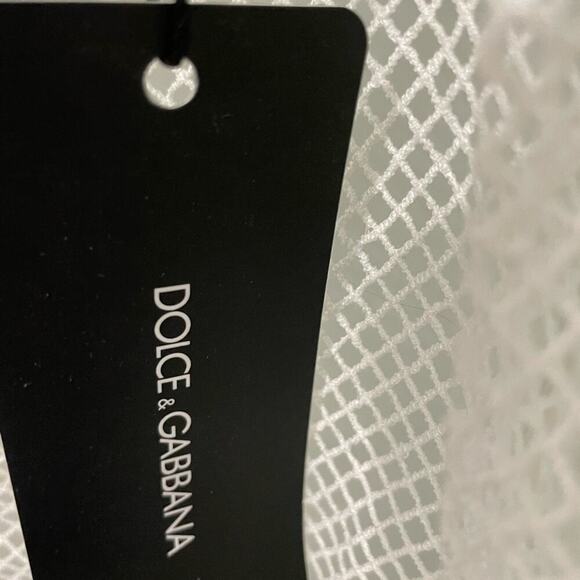 Dolce & Gabbana White Mesh Tank Top size 8 - Picture 9 of 9